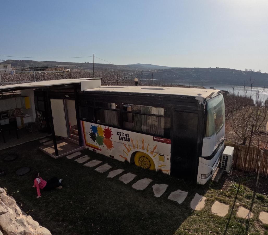 The Bus Leilighet Majdal Shams Eksteriør bilde